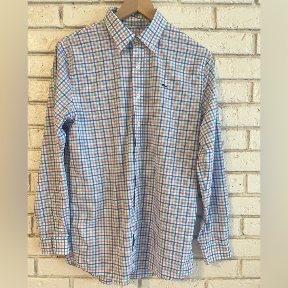 Vineyard Vines Performance Whale Shirt Size XL Boys 18